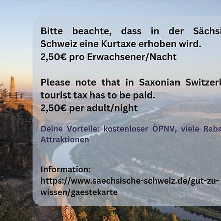 Uo3 - Urlaubsmagie- Urlaubsoase Mitten In Sebnitz Εξωτερικό φωτογραφία